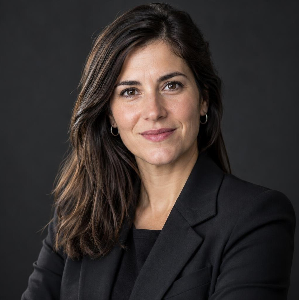 Portrait of a Uruguayan woman automotive journalist and researcher