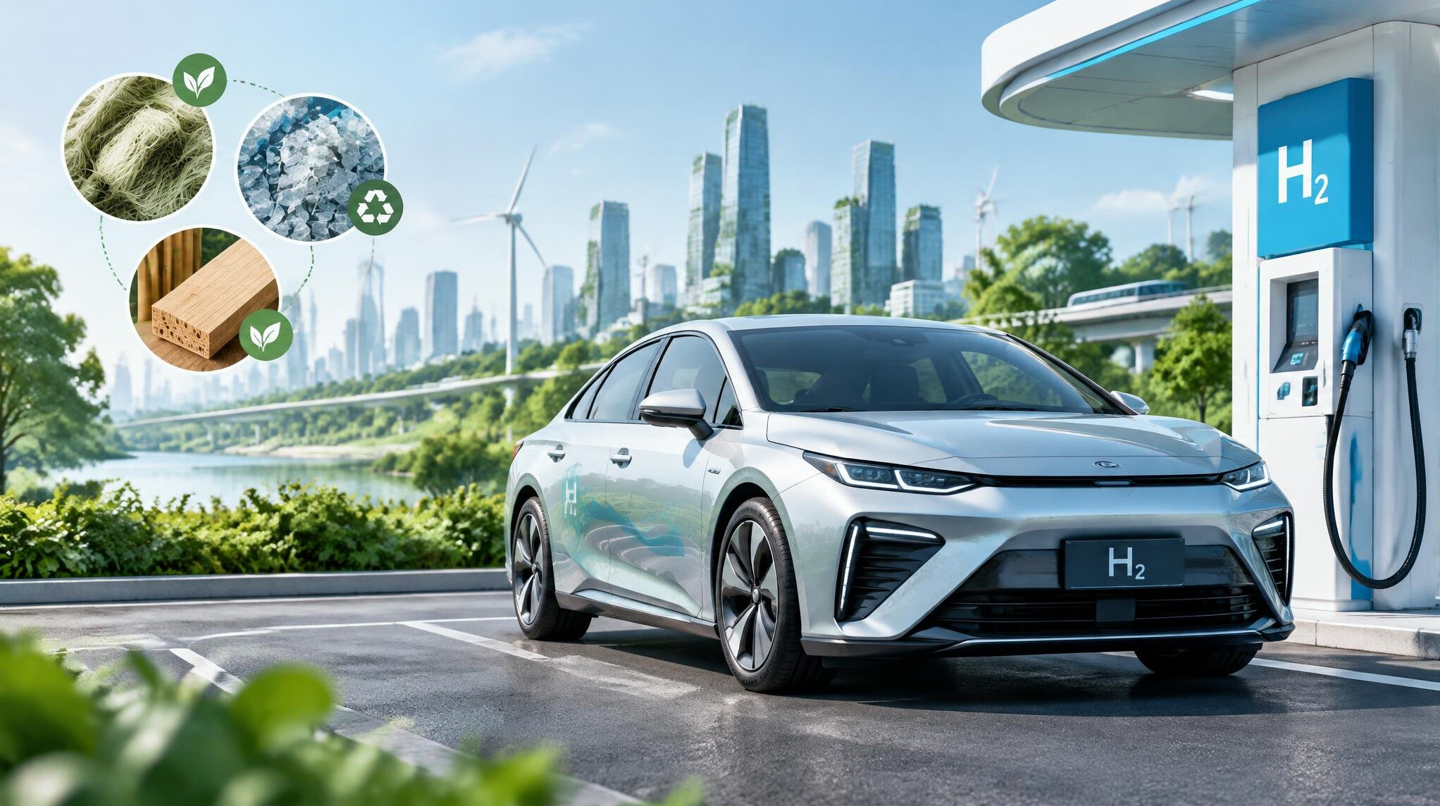 hydrogen fuel cell car