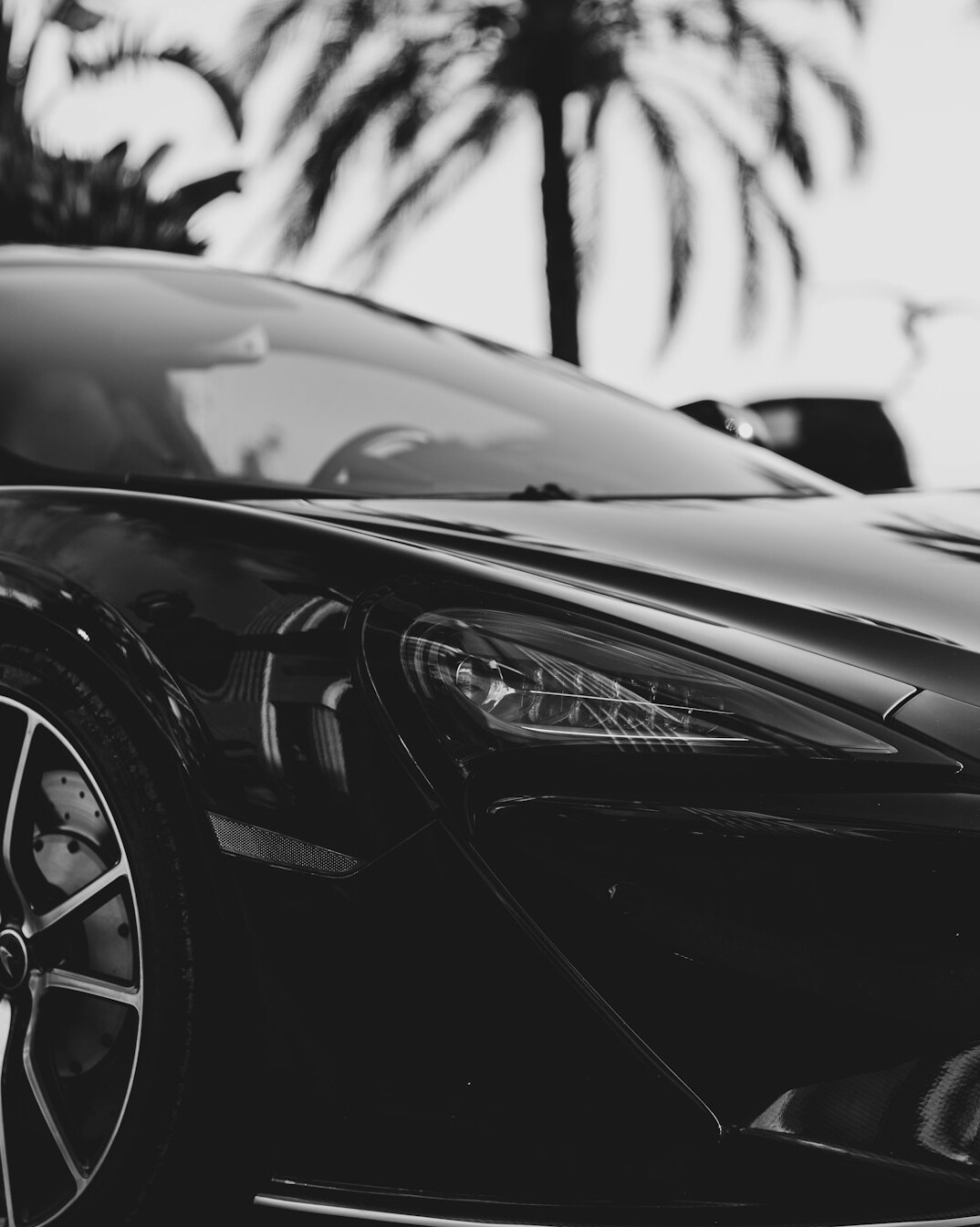luxury sports car exterior